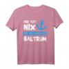 Herren T-Shirt mit Spruch 'Der Tut Nix Der Will Nur Nach Baltrum' – Lustiges Nordsee- und Baltrum-Geschenk für Männer