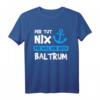 Herren T-Shirt mit Spruch 'Der Tut Nix Der Will Nur Nach Baltrum' – Lustiges Nordsee- und Baltrum-Geschenk für Männer