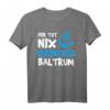 Herren T-Shirt mit Spruch 'Der Tut Nix Der Will Nur Nach Baltrum' – Lustiges Nordsee- und Baltrum-Geschenk für Männer