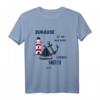 Zuhause ist, wo man auch abends moin sagt - Lustiges Strand- und Urlaubsshirt mit Spruch für Damen und Herren