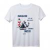 Zuhause ist, wo man auch abends moin sagt - Lustiges Strand- und Urlaubsshirt mit Spruch für Damen und Herren