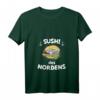 Damen Sushi des Nordens Matjes Fischbrötchen T-Shirt mit V-Ausschnitt – Lustiges Geschenk für Fischliebhaber & Norddeutsche