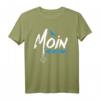 Moin Ihr Spacken Nordsee Norden Plattdeutsch Anker Spruch T-Shirt – Lustiges Heimat- und Küstenshirt für Norddeutsche & Ostfriesen
