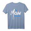 Moin Ihr Spacken Nordsee Norden Plattdeutsch Anker Spruch T-Shirt – Lustiges Heimat- und Küstenshirt für Norddeutsche & Ostfriesen