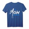 Moin Ihr Spacken Nordsee Norden Plattdeutsch Anker Spruch T-Shirt – Lustiges Heimat- und Küstenshirt für Norddeutsche & Ostfriesen