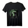 Wikinger Odins Wölfe GERI und Freki Nord Grafik Motiv T-Shirt - Unisex Mode für Fans von Mythologie, Wölfen und Wikinger-Designs