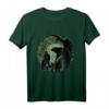Wikinger Odins Wölfe GERI und Freki Nord Grafik Motiv T-Shirt - Unisex Mode für Fans von Mythologie, Wölfen und Wikinger-Designs