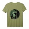 Wikinger Odins Wölfe GERI und Freki Nord Grafik Motiv T-Shirt - Unisex Mode für Fans von Mythologie, Wölfen und Wikinger-Designs