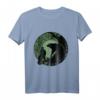Wikinger Odins Wölfe GERI und Freki Nord Grafik Motiv T-Shirt - Unisex Mode für Fans von Mythologie, Wölfen und Wikinger-Designs