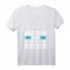 Ostsee Meer Urlaub T-Shirt mit Anker und Möwe – Perfekt für Nordsee-Urlaub, Segler & Kapitäne, Hamburg & Schleswig-Holstein Fans