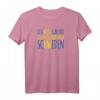 Urlaub Angeln Ich muss gar nix ich muss nur nach Schweden T-Shirt – Lustiges Schweden-Reise-Outfit für Angler und Urlauber