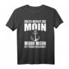 Lustiges Nordsee Ostsee Moin Moin T-Shirt – Perfektes Geschenk für Norddeutsche & Freunde des Nordens mit Leuchtturm-Design
