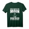 Lustiges Nordsee Ostsee Moin Moin T-Shirt – Perfektes Geschenk für Norddeutsche & Freunde des Nordens mit Leuchtturm-Design