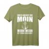 Lustiges Nordsee Ostsee Moin Moin T-Shirt – Perfektes Geschenk für Norddeutsche & Freunde des Nordens mit Leuchtturm-Design