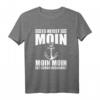 Lustiges Nordsee Ostsee Moin Moin T-Shirt – Perfektes Geschenk für Norddeutsche & Freunde des Nordens mit Leuchtturm-Design