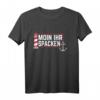 Moin ihr Spacken Norden Anker lustiges Plattdeutsch Langarmshirt – Perfekt als Heimatgeschenk für Norddeutsche, Küsten- und Leuchtturm-Fans