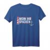 Moin ihr Spacken Norden Anker lustiges Plattdeutsch Langarmshirt – Perfekt als Heimatgeschenk für Norddeutsche, Küsten- und Leuchtturm-Fans