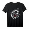 Wikinger Jörmungandr Symbol Rabe - Midgardschlange T-Shirt für Fans der skandinavischen Mythologie und nordischen Geschichte