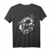 Wikinger Jörmungandr Symbol Rabe - Midgardschlange T-Shirt für Fans der skandinavischen Mythologie und nordischen Geschichte