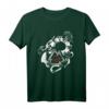 Wikinger Jörmungandr Symbol Rabe - Midgardschlange T-Shirt für Fans der skandinavischen Mythologie und nordischen Geschichte