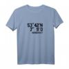 Norderney Koordinaten Shirt – Insel Urlaub Geschenk für Strandliebhaber & Nordsee-Fans, Perfekt zum Geburtstag & Weihnachten