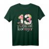 13. Geburtstag Mädchen T-Shirt - Lustiges floral gestaltetes Outfit für Teenager-Geburtstagsfeier & Party