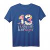 13. Geburtstag Mädchen T-Shirt - Lustiges floral gestaltetes Outfit für Teenager-Geburtstagsfeier & Party