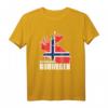 Ich muss nach Norwegen - Flagge & Fjorde T-Shirt für Norwegen Fans & Urlauber