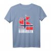 Ich muss nach Norwegen - Flagge & Fjorde T-Shirt für Norwegen Fans & Urlauber