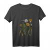 Damen Pusteblume Botanical T-Shirt mit V-Ausschnitt – Vintage Design für Botanikerinnen, Gärtnerinnen & Umweltbewusste