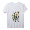Damen Pusteblume Botanical T-Shirt mit V-Ausschnitt – Vintage Design für Botanikerinnen, Gärtnerinnen & Umweltbewusste