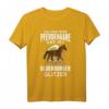 Olderburger Pferd Glitzer T-Shirt - Für Pferdeliebhaberinnen, Reiterinnen und Besitzerinnen mit Oldenburger Bezug