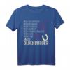Damen Pferdespruch Reiterin Geschenk Oldenburger Pferde T-Shirt - Perfektes Pferdefreundinnen Geschenk für Weihnachten & Geburtstag