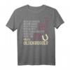Damen Pferdespruch Reiterin Geschenk Oldenburger Pferde T-Shirt - Perfektes Pferdefreundinnen Geschenk für Weihnachten & Geburtstag