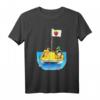 TretbootEnten Oldenburg T-Shirt – Erinnerung an die Hunte mit Enten und Küken, perfekte Geschenkidee für Oldenburg-Fans