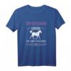 Zum Voltigieren geboren T-Shirt – Reitsport & Pferdefan Design für Reiter, Voltigierer & Pferdeliebhaber