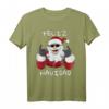 Weihnachtsmann Rock Weihnachten Feliz Navidad T-Shirt - Cooles Design für Rock- und Metal-Fans, perfekt für die Winterferien und Weihnachtsgeschenke