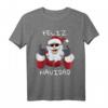 Weihnachtsmann Rock Weihnachten Feliz Navidad T-Shirt - Cooles Design für Rock- und Metal-Fans, perfekt für die Winterferien und Weihnachtsgeschenke