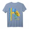 HapKoala Sonnenblume T-Shirt - Klassisch geschnittenes Geschenk für Jubiläen und Geburtstagsfeier