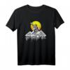 Rise and Shine its Powder Time Winter Snowboard Spruch T-Shirt - Perfekt für Extremsportler, Anfänger & Fortgeschrittene im Snowboarding