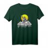 Rise and Shine its Powder Time Winter Snowboard Spruch T-Shirt - Perfekt für Extremsportler, Anfänger & Fortgeschrittene im Snowboarding