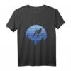 Skiflieger Ski und Wintersport - Skispringen T-Shirt für Fans der Skisprung Meisterschaft, klassisch geschnitten mit Skisprung Motiv