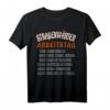 Straßenwärter Arbeitstag T-Shirt – Perfekte Kleidung für Winterdienst, Straßenpflege & Asphaltarbeiten