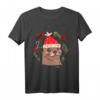 Otter Ugly Christmas Weihnachten T-Shirt – Lustiges Tiermotiv für Damen und Herren, Weihnachtsbaum, Santa Claus, Schneeflocken & Elfen