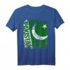 Pakistan Flagge T-Shirt für Damen, Herren und Kinder - Klassisch geschnitten, doppelt genähter Saum