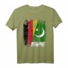Pakistan Deutschland Flagge T-Shirt für Damen, Herren & Kinder – Patriotische Kleidung mit doppelt genähtem Saum