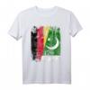 Pakistan Deutschland Flagge T-Shirt für Damen, Herren & Kinder – Patriotische Kleidung mit doppelt genähtem Saum