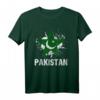 Pakistan Unabhängigkeitstag 14. August T-Shirt mit Flagge & Feuerwerk - Perfekt für Familie, Freunde & Feierlichkeiten