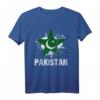 Pakistan Unabhängigkeitstag 14. August T-Shirt mit Flagge & Feuerwerk - Perfekt für Familie, Freunde & Feierlichkeiten