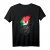 Proud Palästinensische Wurzeln Heritage T-Shirt mit gerissener Palästina-Flagge - Stolz auf Ihre Herkunft und Kultur